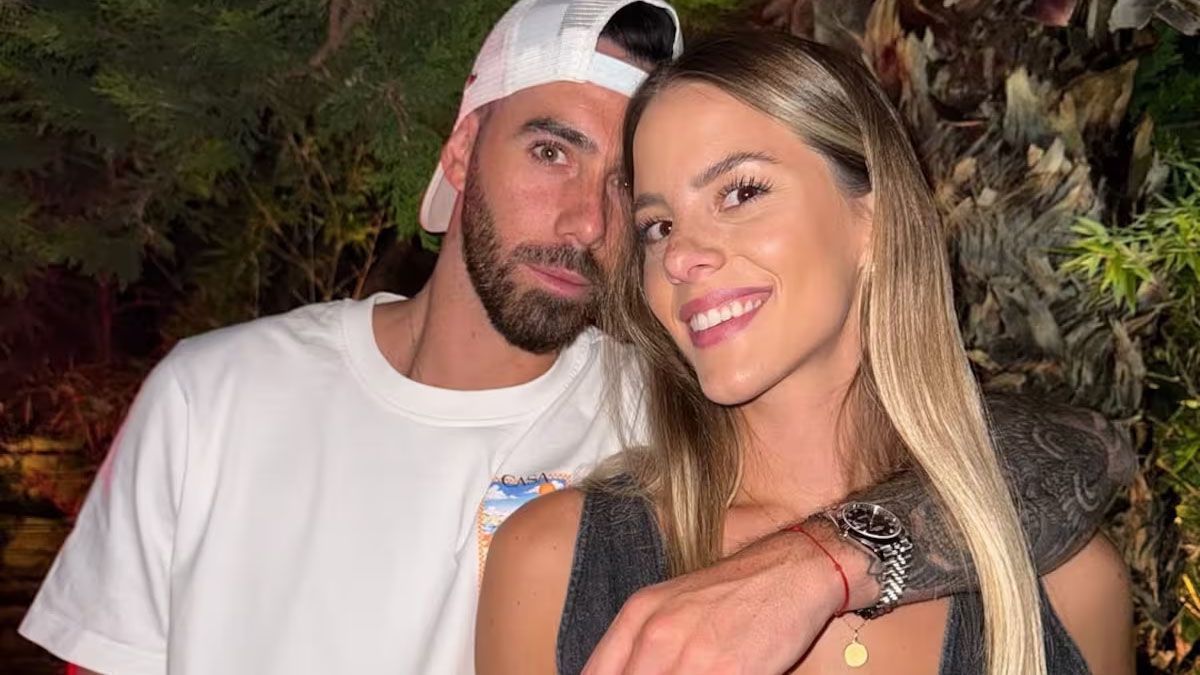 Luca Vildoza y su esposa Milica