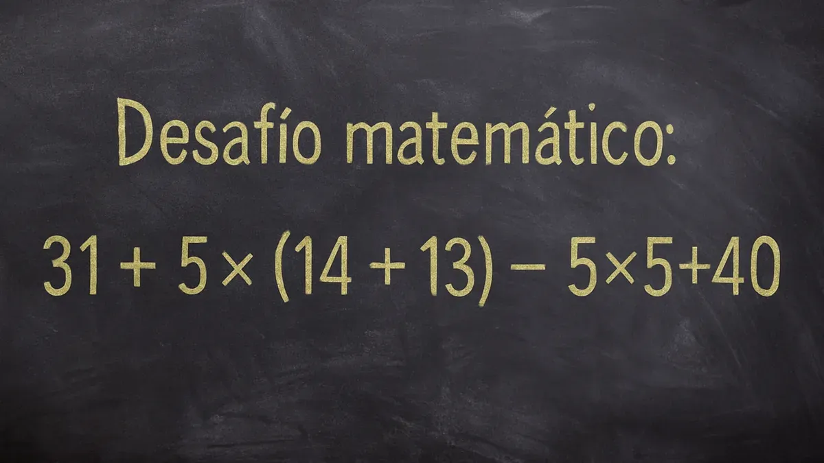 La regla esencial para resolver este desafío matemático es conocido como PEMDAS (por sus siglas en inglés) o jerarquía de operaciones.
