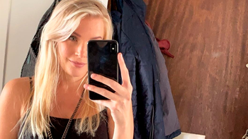 La Sueca Larsson anunció que espera su segundo hijo