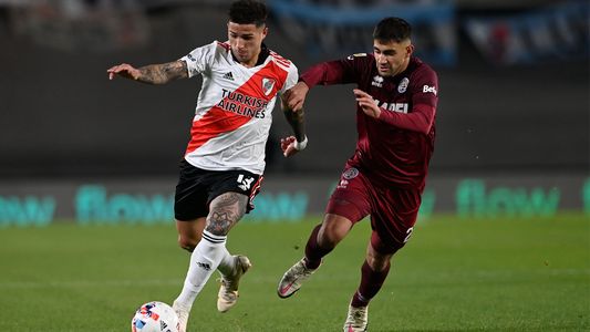 Con dos golazos, River venció a Lanús y sigue sumando en la Liga Profesional