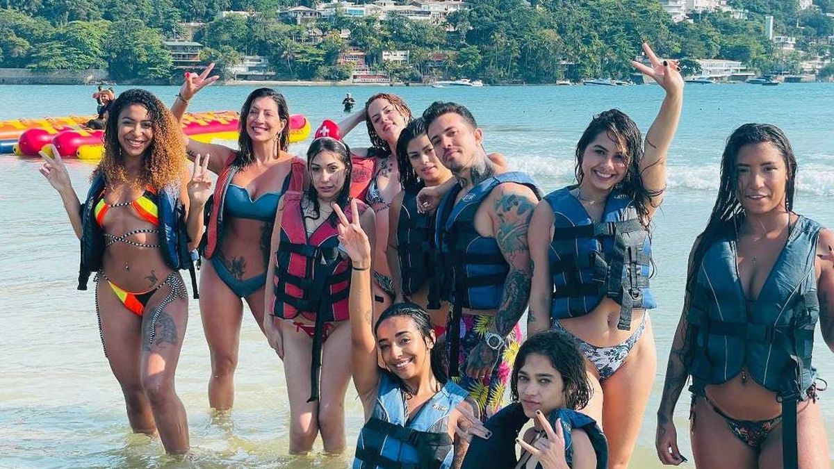 Le dicen El Oso Arturo, se casó con 8 mujeres y le pintaron la casa: Familia del Demonio
