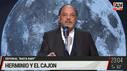 El editorial de Baby Etchecopar: Herminio y el cajón