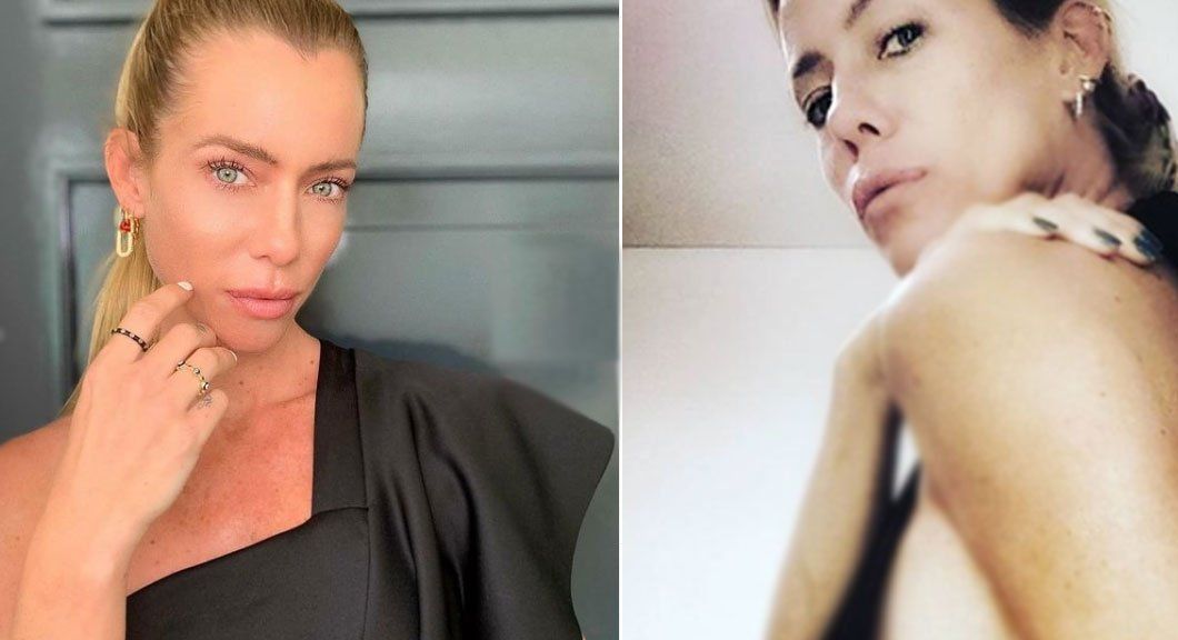 Nicole Neumann mostró un foto de lo que fue su fin de semana con una foto al borde de la censurada