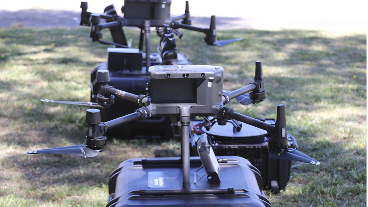 Los drones adquiridos por la provincia de Santa Fe para combatir la inseguridad en el campo. 