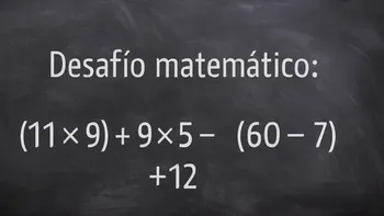 La regla esencial para resolver este desafío matemático es conocido como PEMDAS (por sus siglas en inglés) o jerarquía de operaciones.