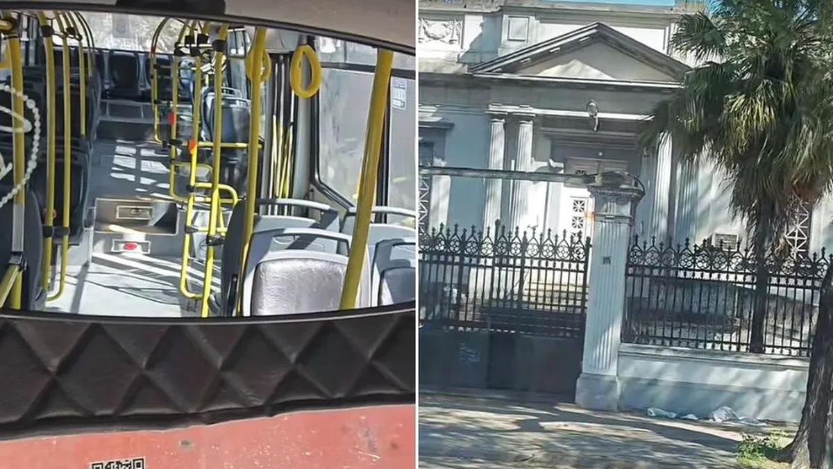 Un chofer de la Línea 76 captó en video un suceso inexplicable frente al cementerio de Chacarita: el timbre del colectivo sonó sin que hubiera pasajeros a bordo.