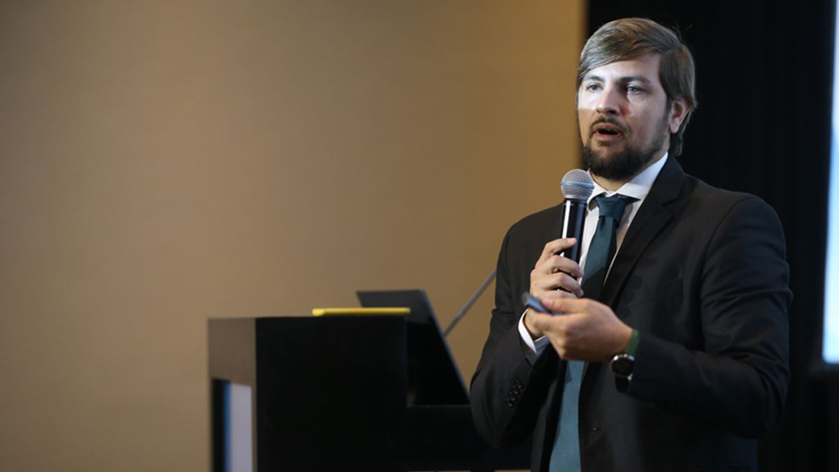 Exequiel Lello Ivacevich repasó la actualidad de la industria de litio en Jujuy y remarcó necesidades y perspectivas del sector. (Foto ASAP)