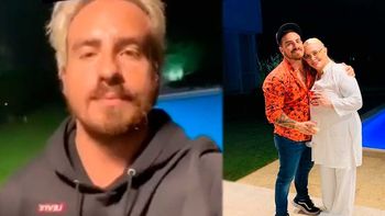 Federico Bal le mandó un video a Carmen Barieri por su cumpleaños y mostró un detalle para dejarla tranquila