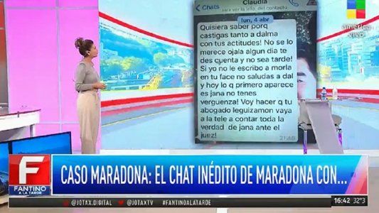 Revelador enojo de Claudia Villafañe a Diego Maradona: ¡No tenés vergüenza!