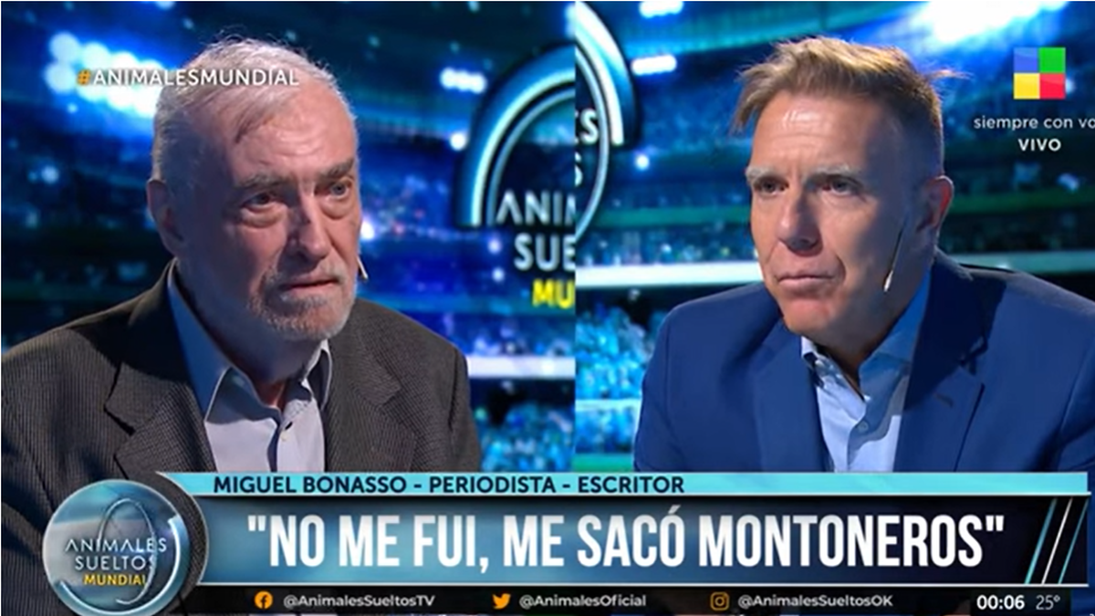 Miguel Bonasso: En Montoneros teníamos una pastilla de cianuro por si nos agarraban (Foto: captura América TV).
