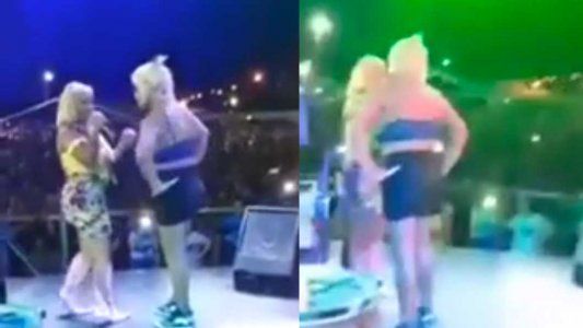 Escándalo: Increparon a La Bomba tucumana en pleno show