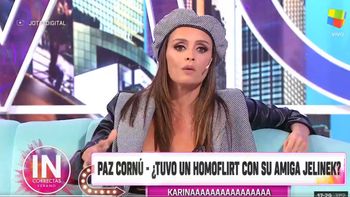 Paz Cornú contó por qué se terminó la amistad con Karina Jelinek
