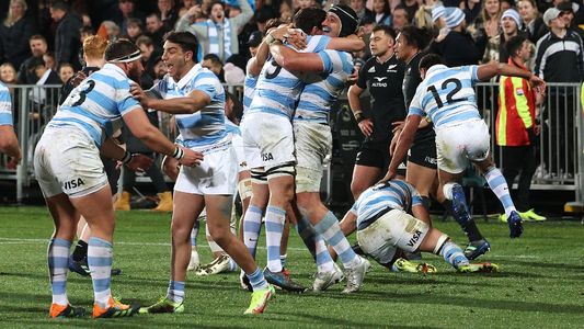 Los Pumas consiguieron un triunfo histórico al vencer a los All Blacks de visitante