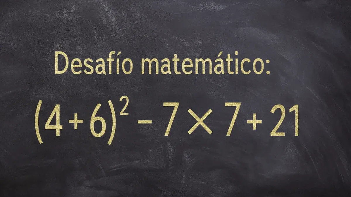 La regla esencial para resolver este desafío matemático es conocido como PEMDAS (por sus siglas en inglés) o jerarquía de operaciones.