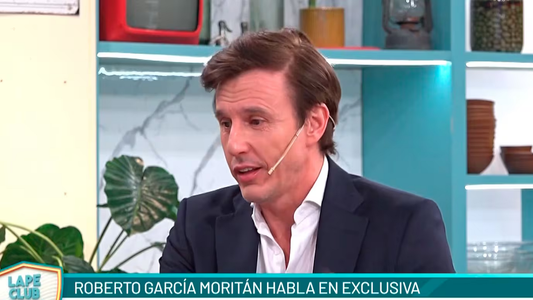 La reacción de Roberto García Moritán al enterarse en vivo que Pampita se separó