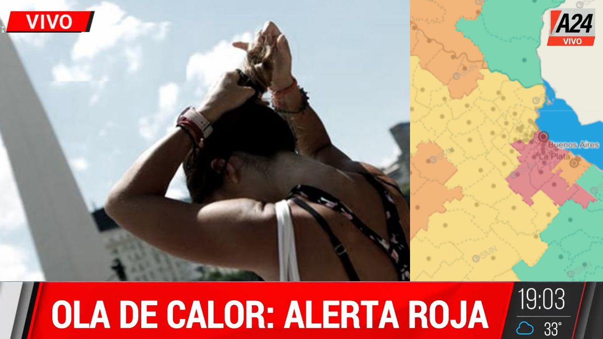 El alivio al calor recién llegará el domingo (Foto: Captura).