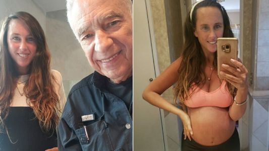 Estefanía Pasquini mostró la última ecografía de Emilio, el hijo que espera con Alberto Cormillot
