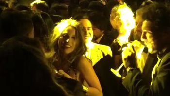 El video de Pampita y Pico Mónaco a los besos en una fiesta