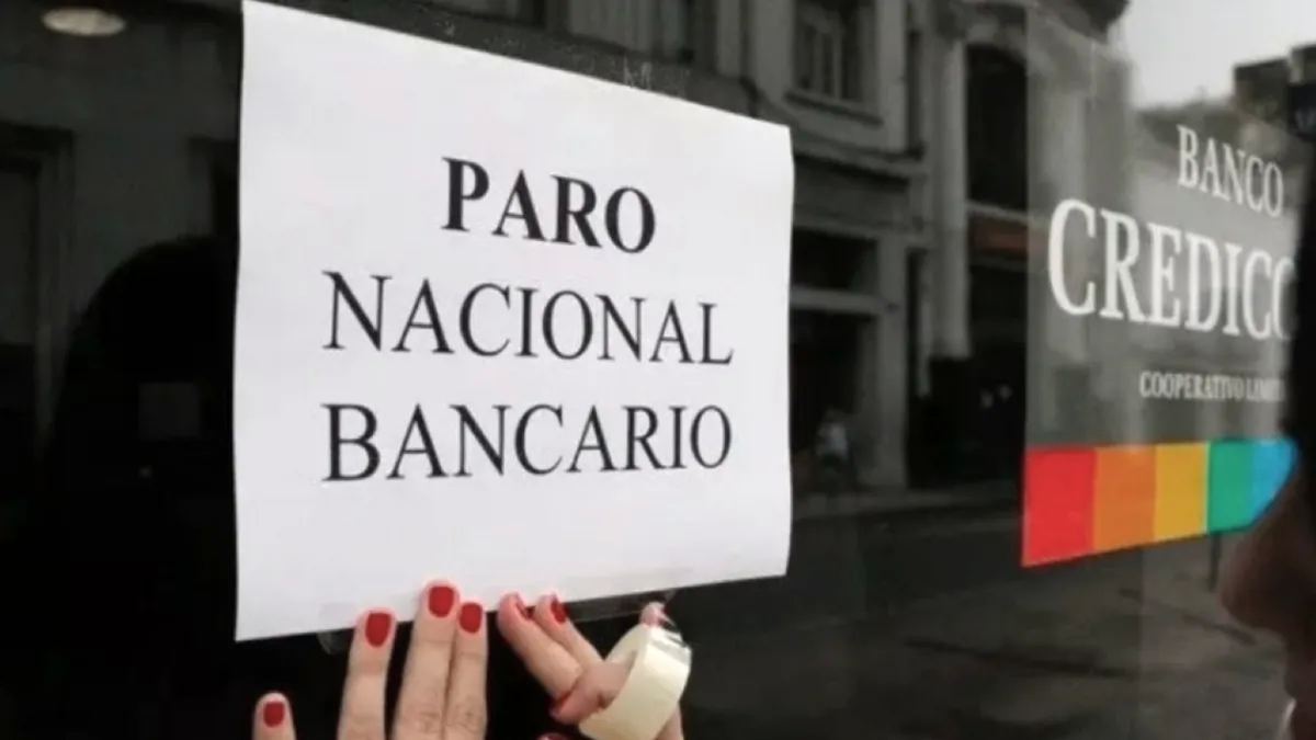 El paro bancario del 23 de febrero se extenderá por 24 horas (Foto: NA).