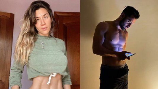 ¡Más evidencias! El paseo de Jimena Barón y El Tucu López en una plaza con Momo