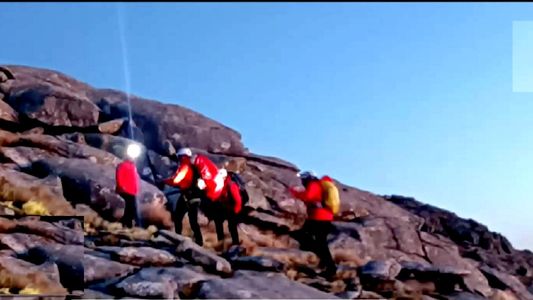 Cerro Champaquí: se inició el descenso de los nenes afectados y la mujer con un principio de ACV