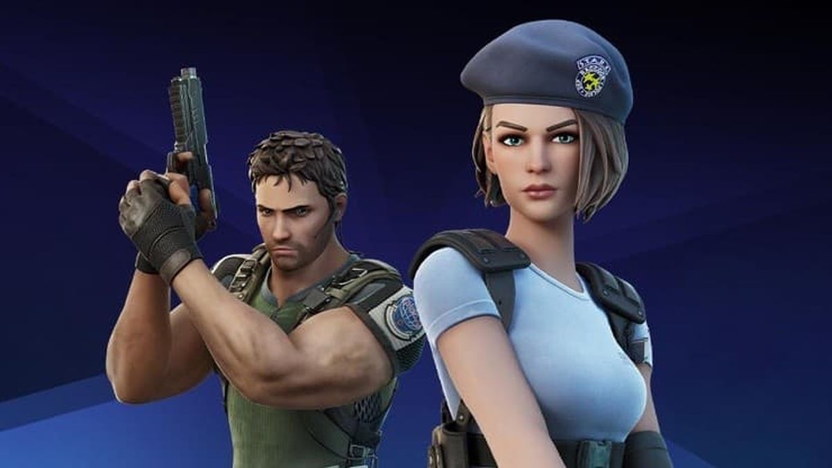 Chris Redfield y Jill Valentine