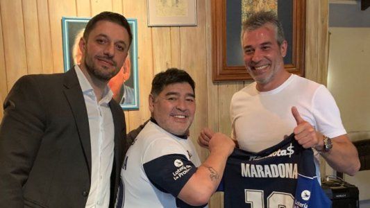 Confirmado: Diego Maradona es el nuevo DT de Gimnasia de La Plata