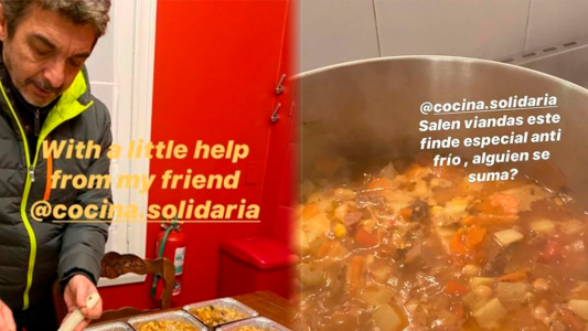 Gran gesto solidario de Ricardo Darín con las personas en situación de calle