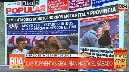 Hubo 7 mil robos y casi 40 muertos por motochorros en el AMBA durante 2021