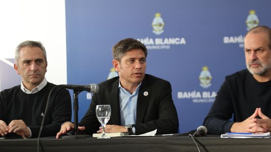 Kicillof pidió que una porción del crédito con el FMI sea destinada a Bahía Blanca