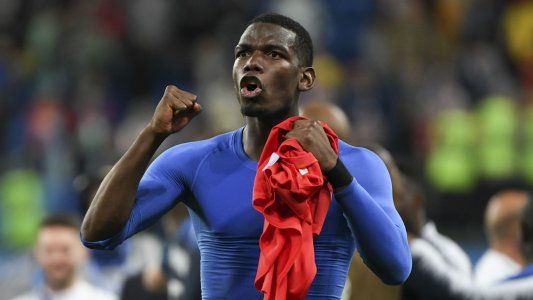 Pogba les dedicó el triunfo a los niños tailandeses rescatados de la cueva