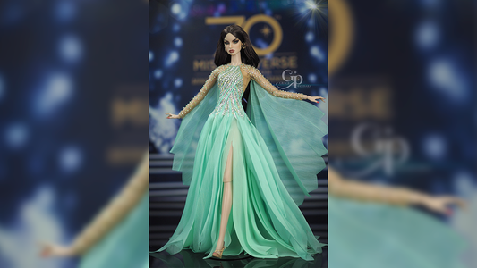 Así luce la muñeca Nadia Ferreira, al estilo Barbie