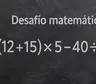Desafío matemático: ¿lo podés resolver en menos de 10 segundos?