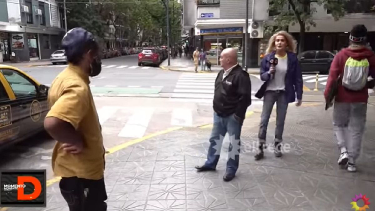 Un trapito increpó a una cronista en vivo: Cortala