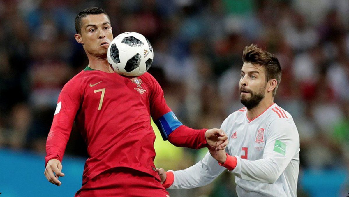 España y Portugal empataron 3-3 en un partido espectacular: hat-trick de Cristiano