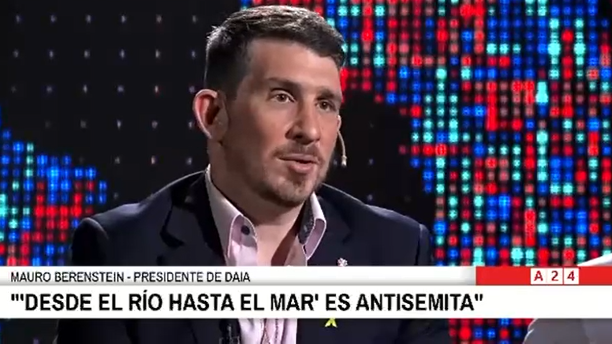El presidente de la DAIA estuvo en el programa Entrevista con Luis Novaresio. (Foto: captura).