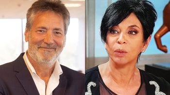 Insólito momento al aire: el marido de Mónica Gutiérrez apareció sin ropa durante una entrevista