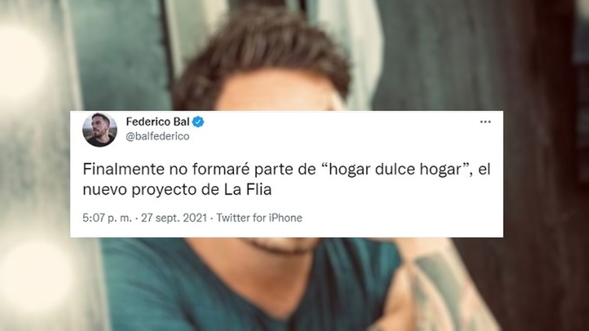 Federico Bal Se Bajo De La Conduccion Del Reality Hogar Dulce Hogar