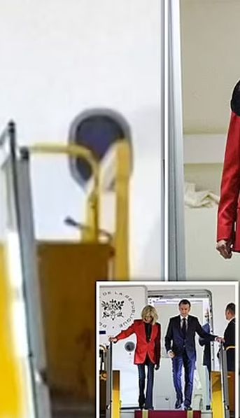Qué dijo el presidente Macron tras el escandaloso cachetazo que le dio su esposa Brigitte