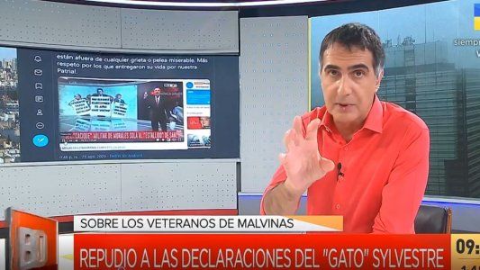 Antonio Laje criticó al Gato Sylvestre: “No te va a alcanzar la vida para disculparte con los argentinos que dieron la vida”