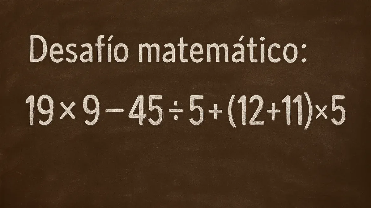 La regla esencial para resolver este desafío matemático es conocido como PEMDAS (por sus siglas en inglés) o jerarquía de operaciones.