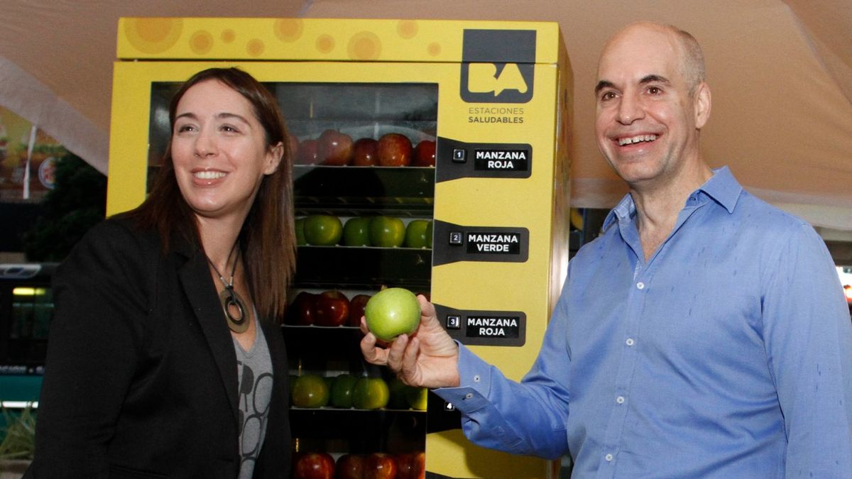 María Eugenia Vidal y Horacio Rodríguez Larreta