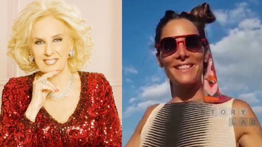La sorpresa de Juana Viale a Mirtha Legrand por su cumpleaños