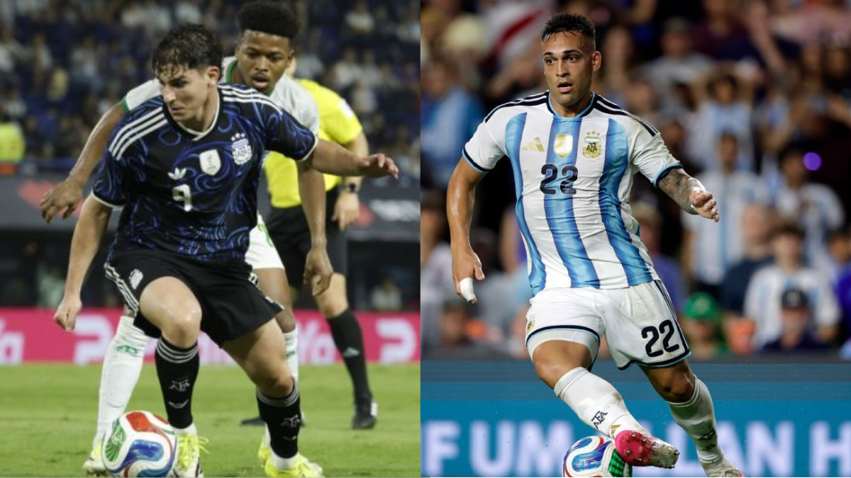 ¿Quién es el 9 de la Selección? La decisión de Scaloni con Lautaro Martínez y Julián Álvarez ante Argelia