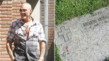 La tumba de Ricardo Fort en estado de abandono: la imagen que generó la bronca de sus fanáticos