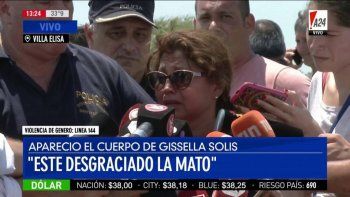 Habló la hermana de Gissella: Este desgraciado mató a mi hermana