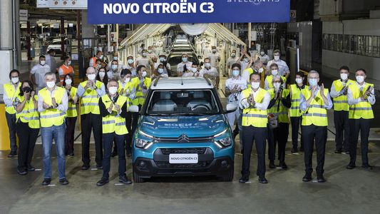 El nuevo Citroën C3 comenzó a ser fabricado en Brasil