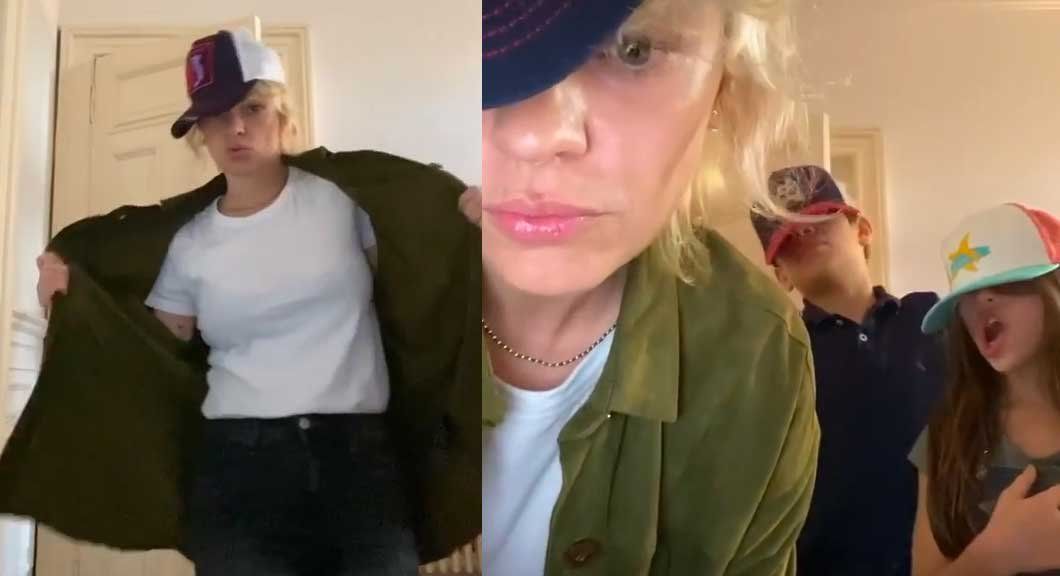 El divertido baile de Dolores Fonzi y sus hijos para celebrar el cumple de la pequeña en plena cuarentena
