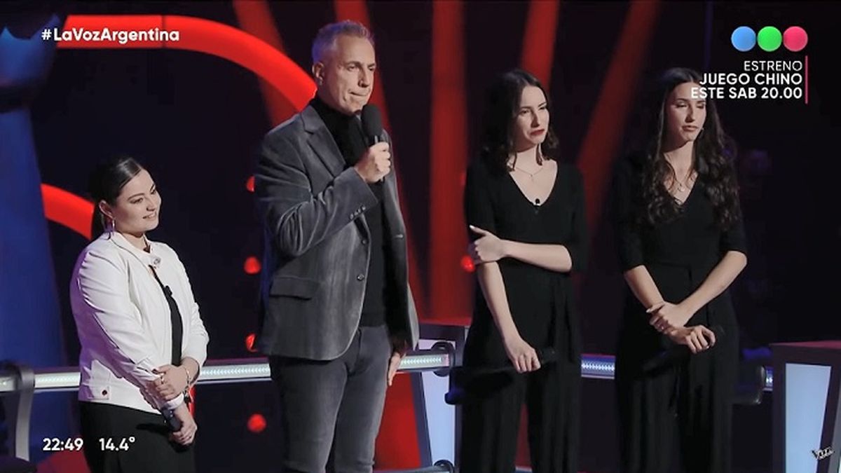Las participantes de la batalla del equipo de Mau y Ricky Montaner en La Voz Argentina 2022.&nbsp;