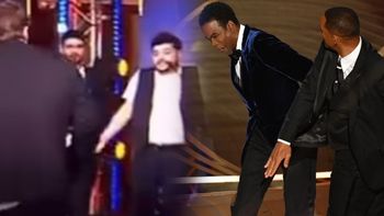 ¡A lo Will Smith! Migue Granados le dio un sopapo a Homero Pettinato en los Premios Olga: el video